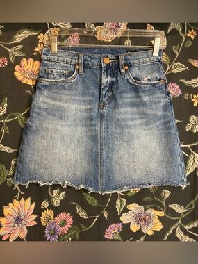 Blank NYC - Denim Jean Mini Skirt